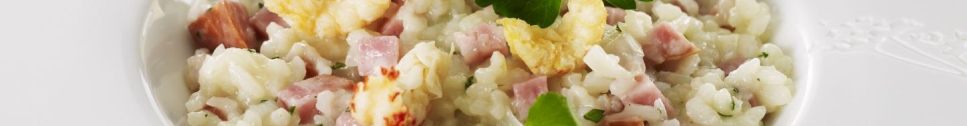 RISOTTO ET MORTEAU ECREVISSES AUX NOISETTES